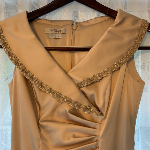 Kay Unger New York Cocktail dress, size 4 - Picture 3 of 6